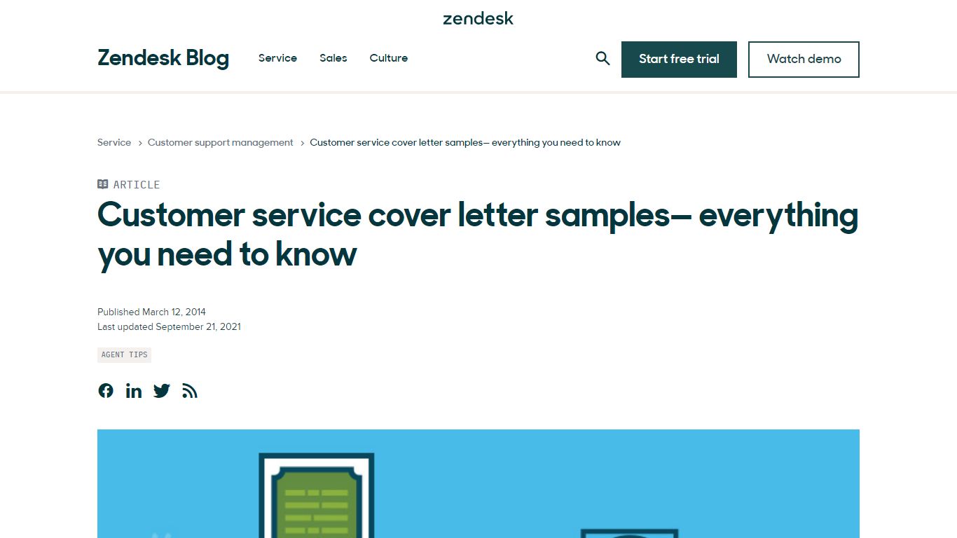 Customer service cover letter samples— everything you need ... - Zendesk